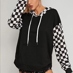 Checkered hoodie
